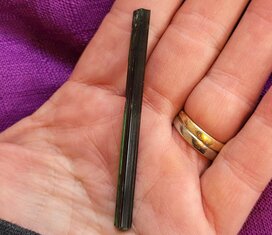 Black tourmaline wand