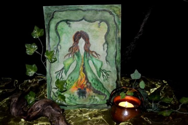 Cerridwen Ignites the Green Flame in you – a guided meditation