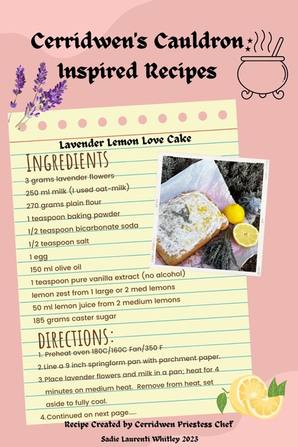 Lavender Lemon Love Cake 1