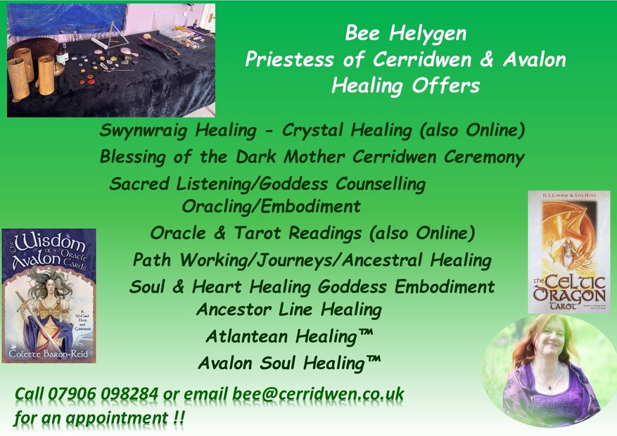 Priestess Bee Helygen Healing Modalities